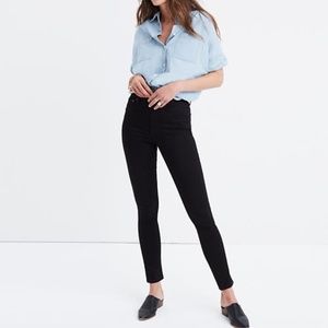 Madewell High Rise Skinny Black 29